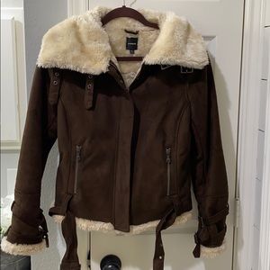 Express Brown Coat